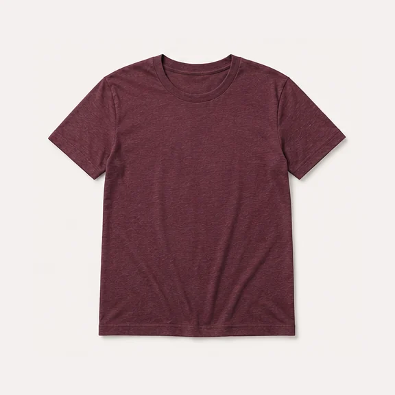 Next Level CVC Tri-Blend Tee, shown blank before decoration